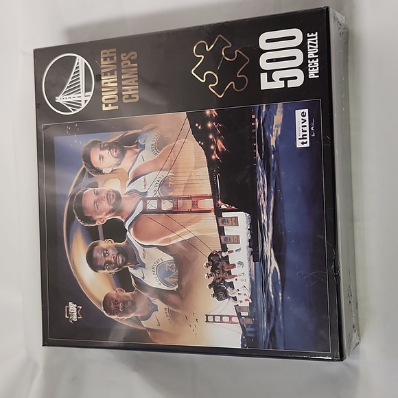 Golden State Warriors Fourever Chamos 500 piece puzzle new stadium giveaway item - Picture 6 of 6